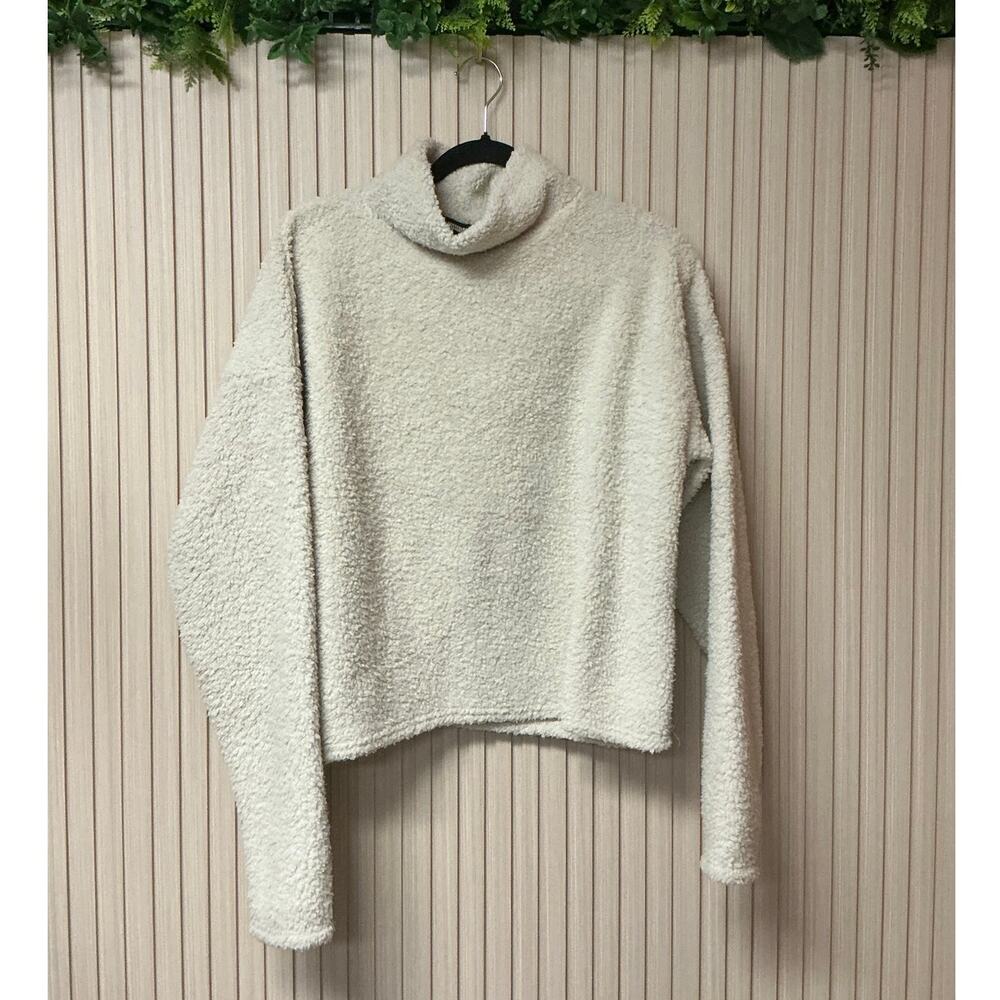 Missguided Born High Neck Sweatshirt Stone Women’s Size 6
